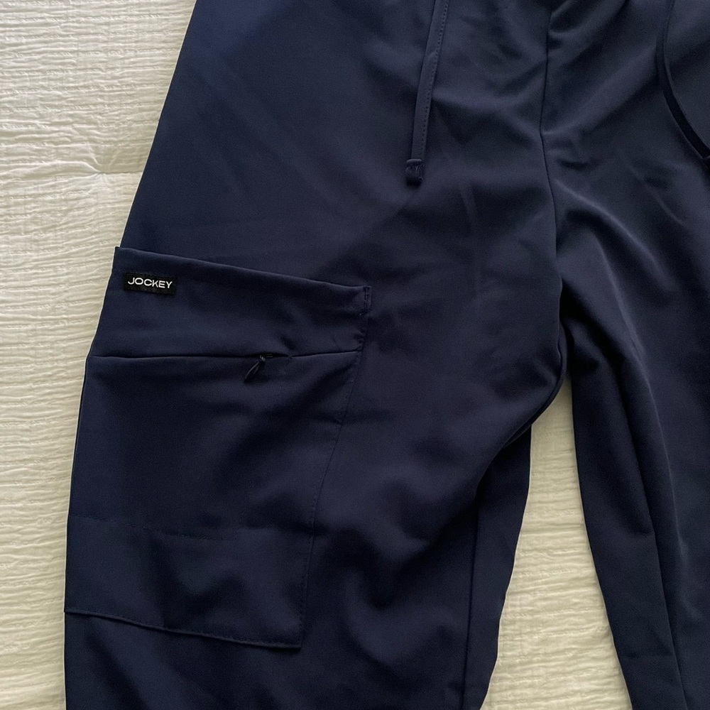 Jockey Navy Scrub Bottoms M/P